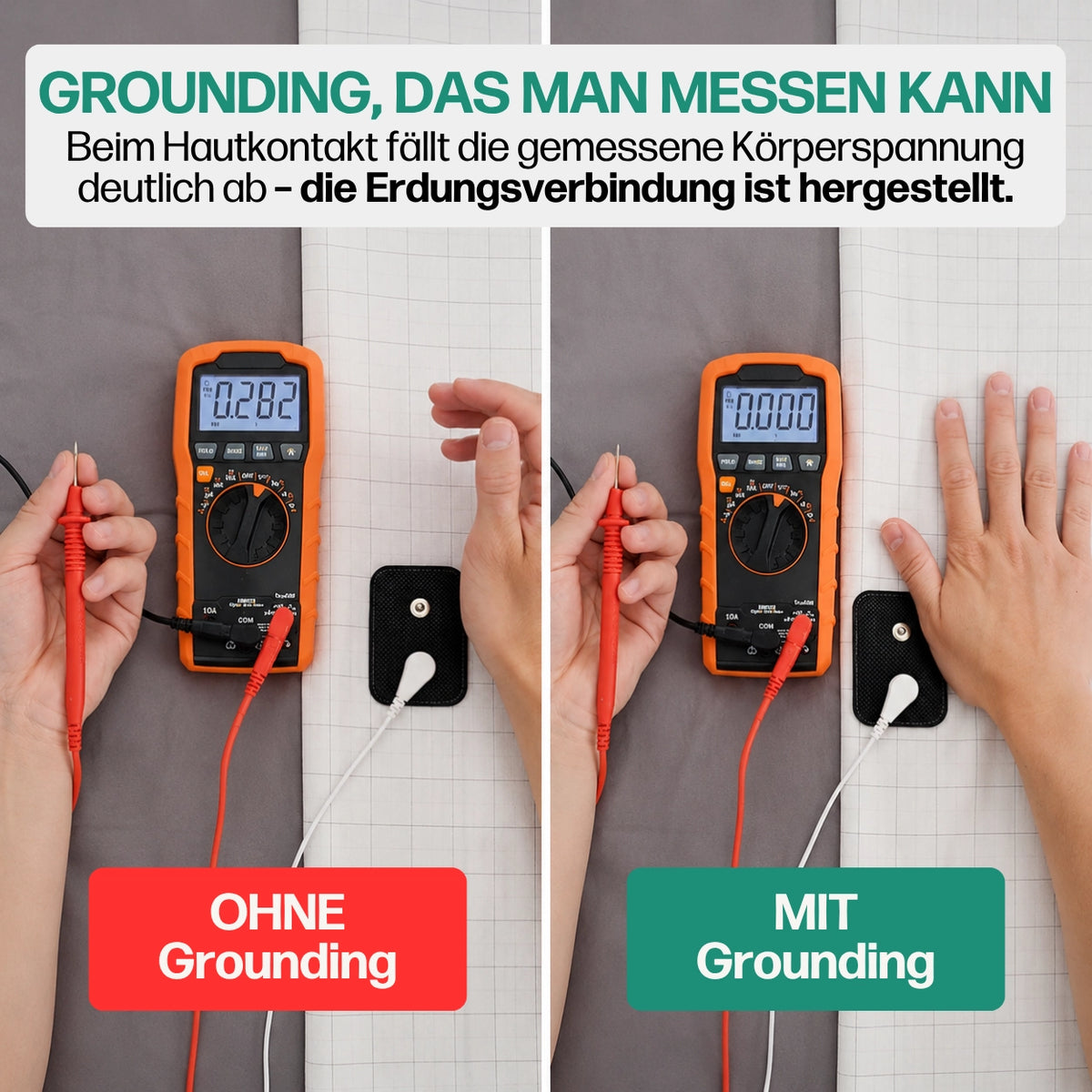 GroundingCare™ Erdungs-Bettlaken